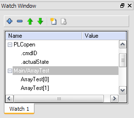Watch Window - Accessing Arrays